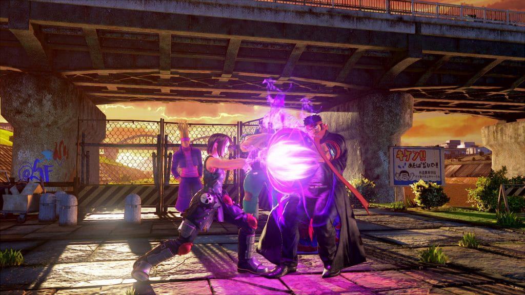 Imagem de gameplay da personagem Akira em 'Street Fighter V: Champion Edition'