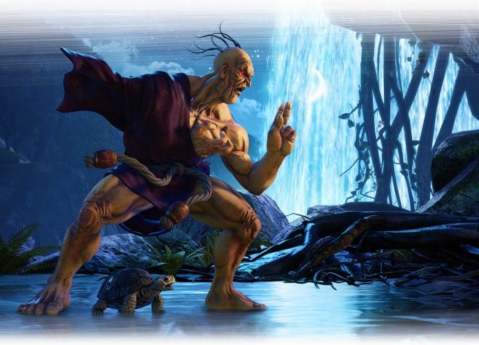 Arte do personagem Oro em 'Street Fighter V: Champion Edition'