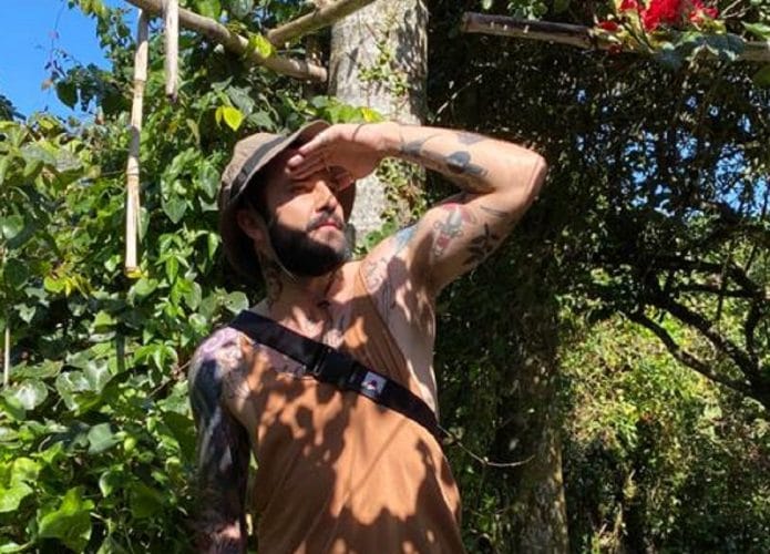O ex-BBB Wagner Santiago