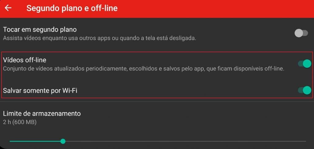 Como habilitar download de vídeos no YouTube Kids