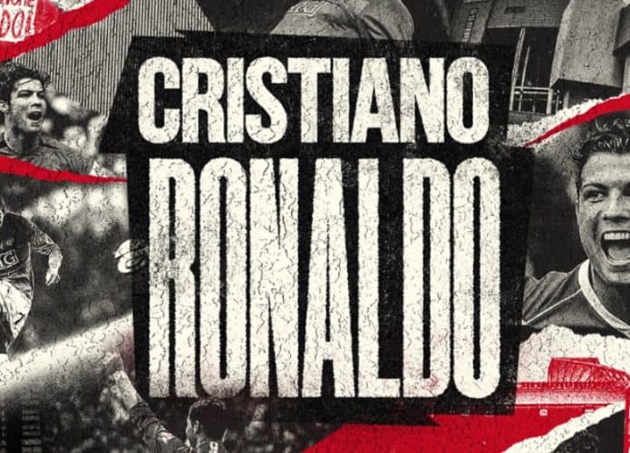 Cristiano Ronaldo no Manchester United