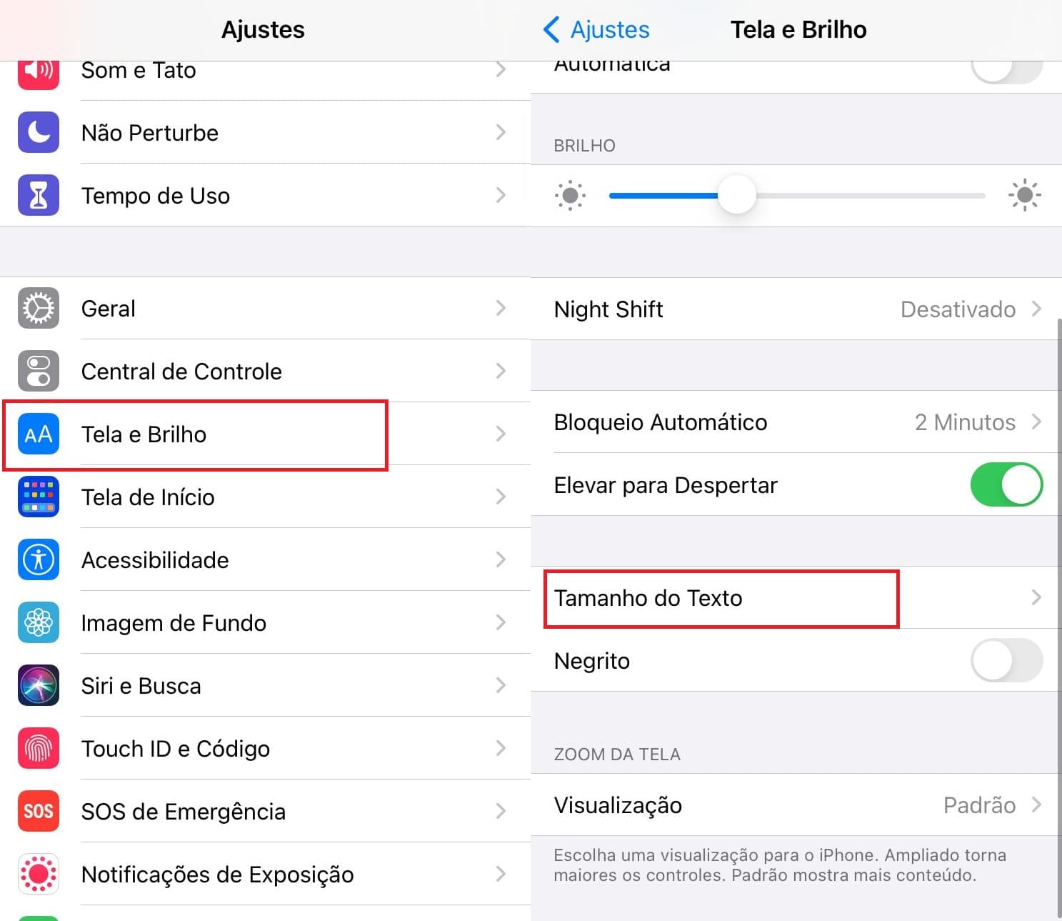 iPhone: como aumentar o tamanho da fonte em textos (incluindo WhatsApp ...