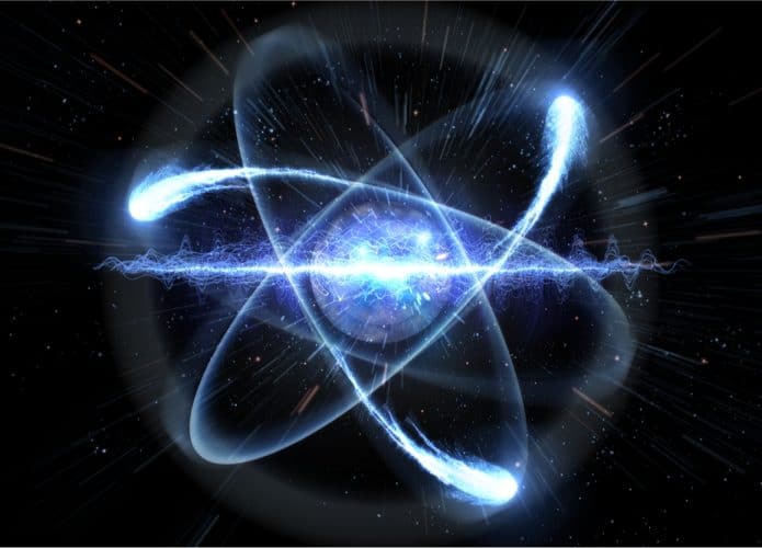 A ignição de fusão nuclear é ilustrada nessa imagem que mostra um átomo agindo de forma controlada em movimento espiral. A ideia é reproduzir estabilidade de energia