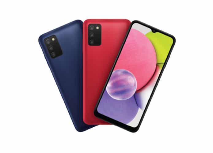 Galaxy A03s (Imagem: divulgação/Samsung)