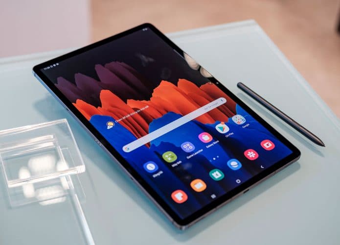 Galaxy Tab S7. Imagem: Chikena/Shutterstock