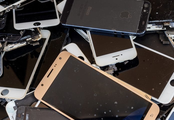 smartphones lixo