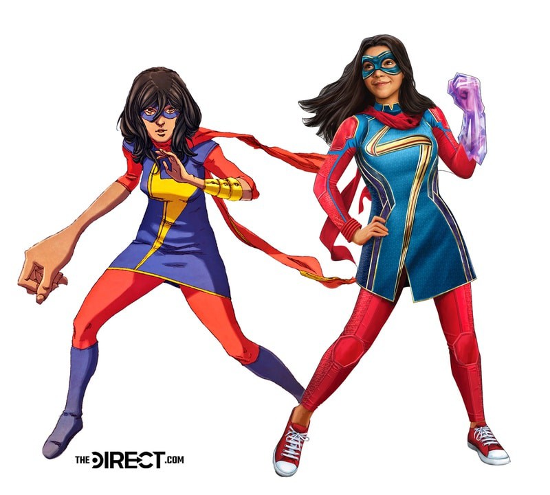 Primeira imagem de Ms. Marvel revela visual e novos poderes da heroína. Imagem: TheDirect.Com/Reprodução