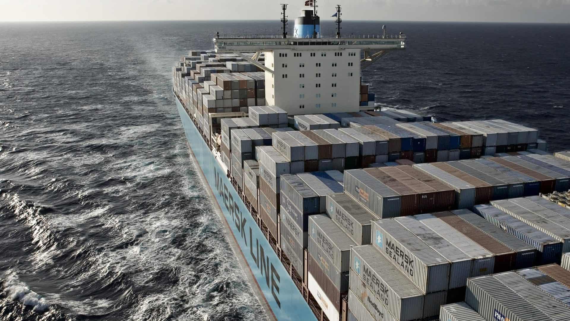 Navio de contêineres da Maers