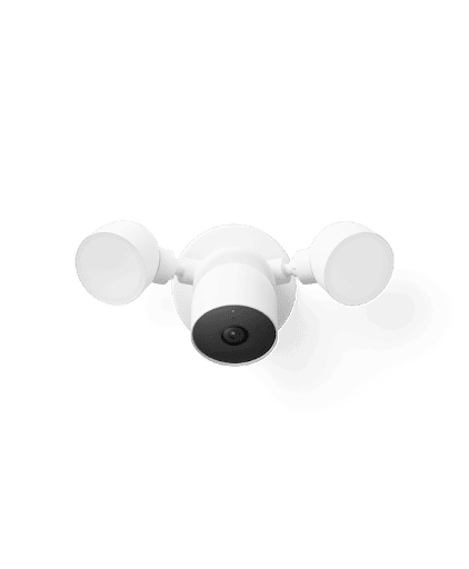 Imagem mostra versão com lâmpadas de inundação da Nest Cam
