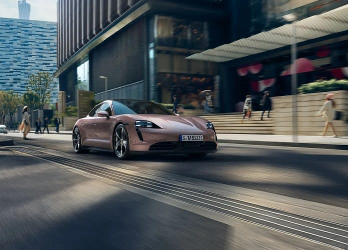 Porsche Taycan: imagem promocional
