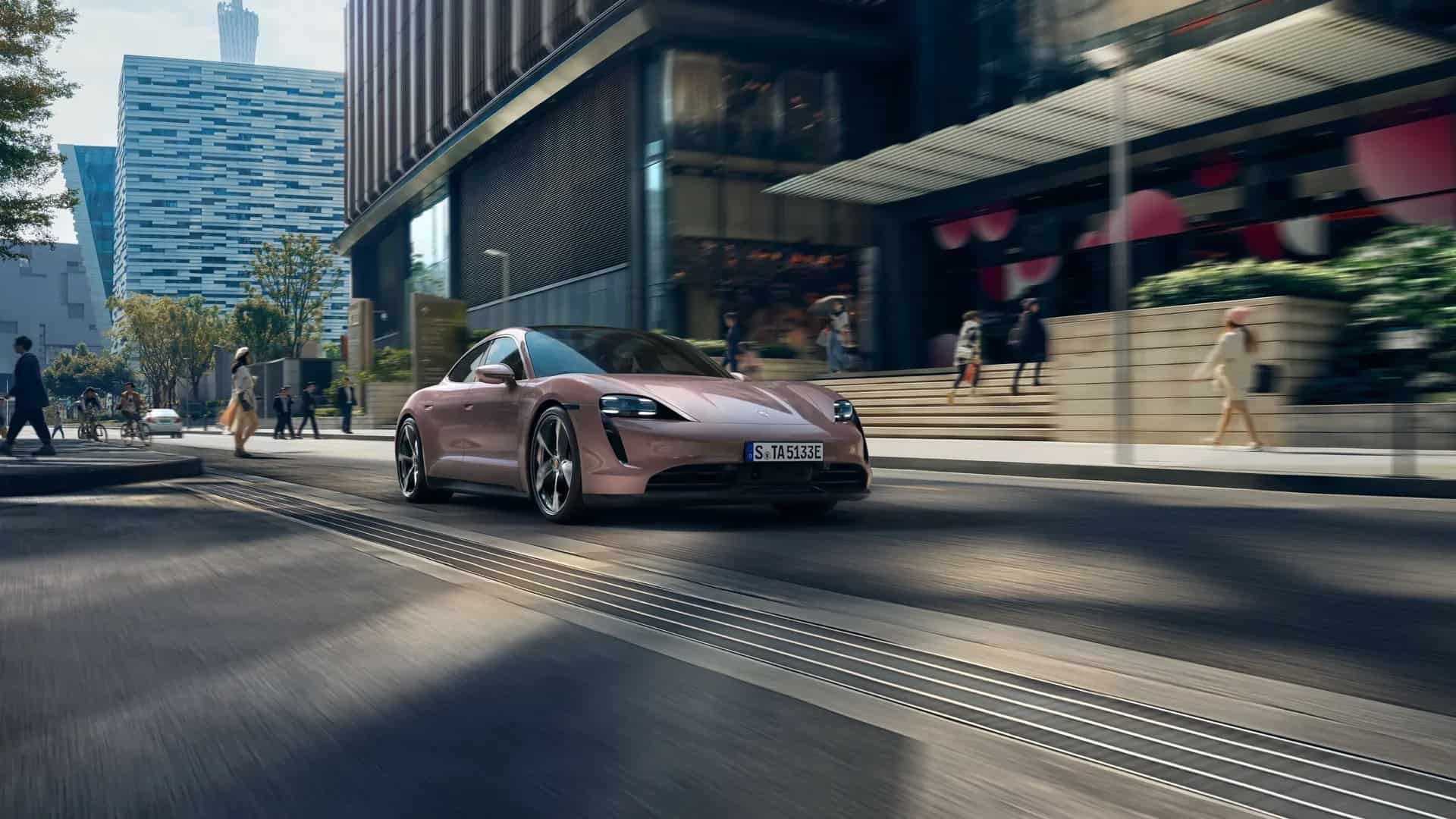 Porsche Taycan: imagem promocional