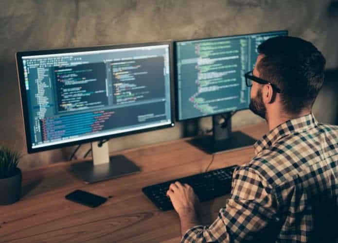 Java, JavaScript, HTML