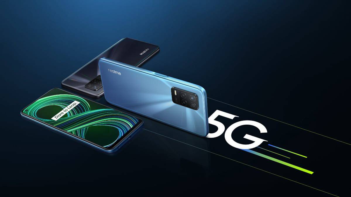 Realme 8 5G (Imagem: divulgação/Realme)