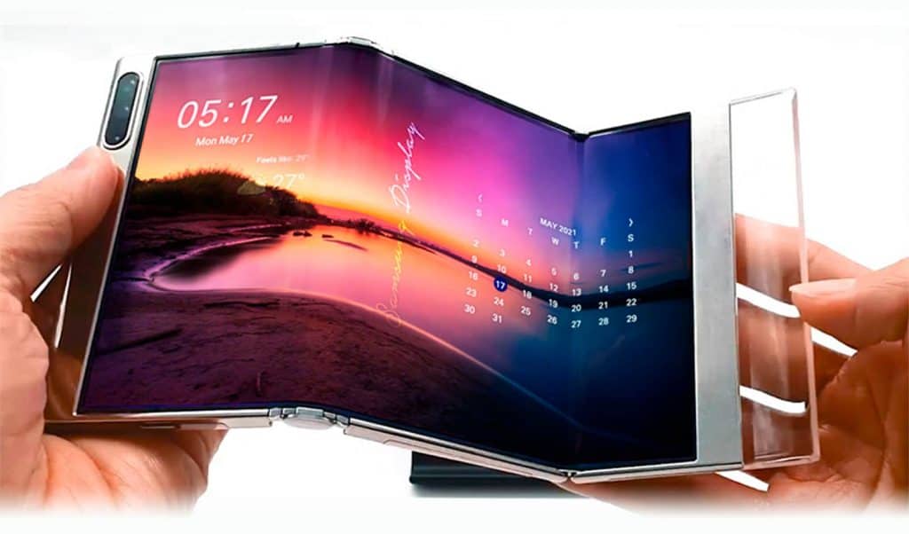 Samsung apresenta protótipo de dispositivo multidobrável