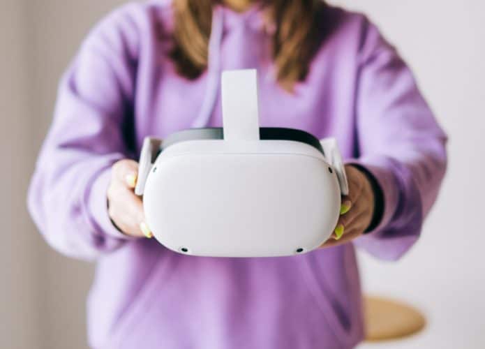 Headset de realidade virtual Oculus Quest 2