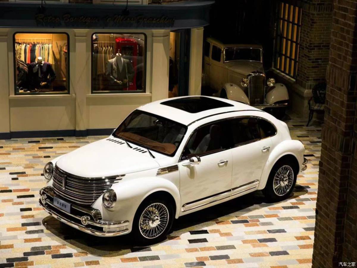 Wey V72, o carro elétrico que parece um Fusca Limusine