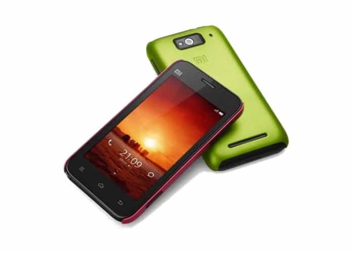 Imagem mostra o Mi 1, primeiro smartphone da Xiaomi