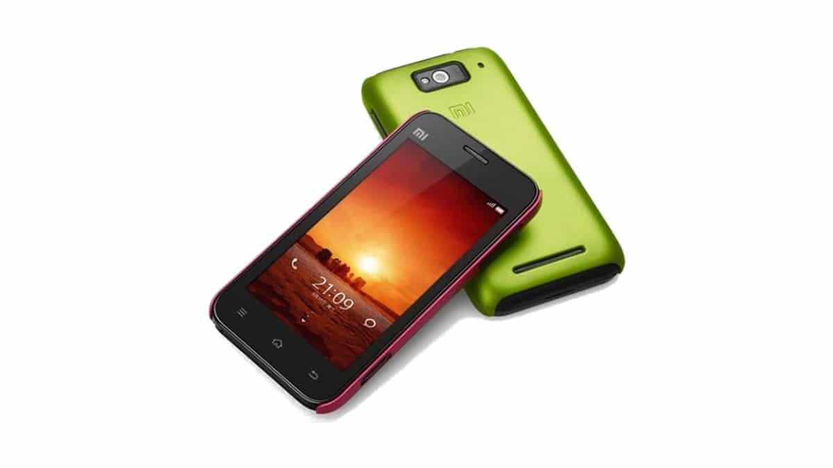Imagem mostra o Mi 1, primeiro smartphone da Xiaomi
