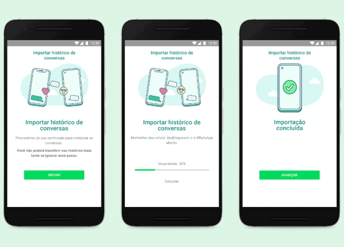 WhatsApp permite migrar conversas entre Android e iPhone; saiba como fazer