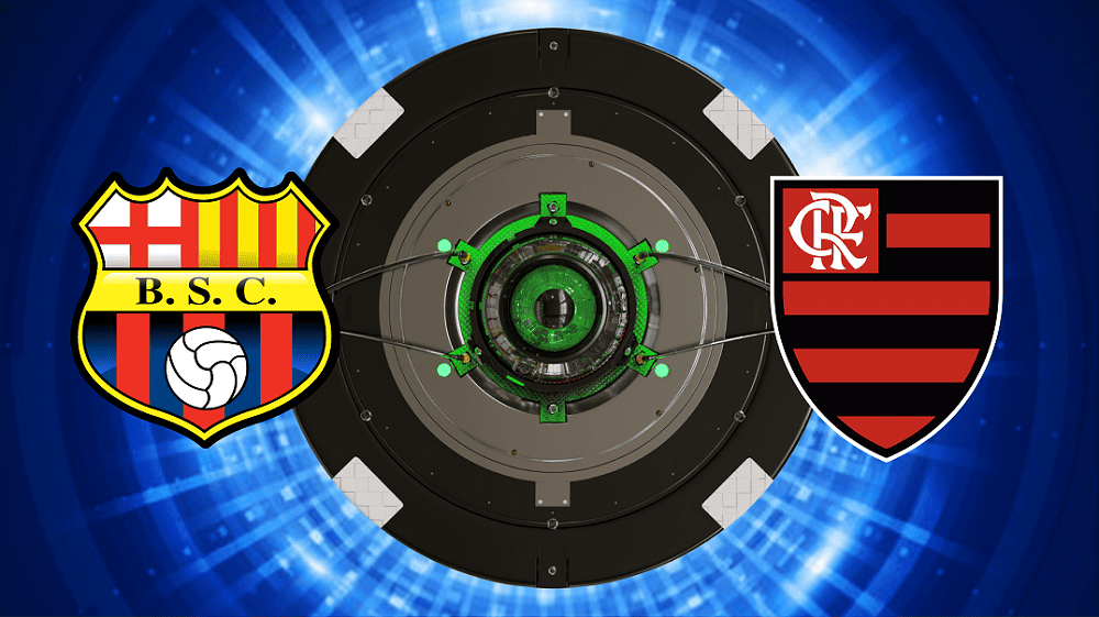 Escudos de Barcelona de Guayaquil x Flamengo