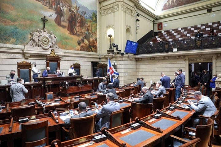 Plenário da Câmara Municipal do Rio de Janeiro