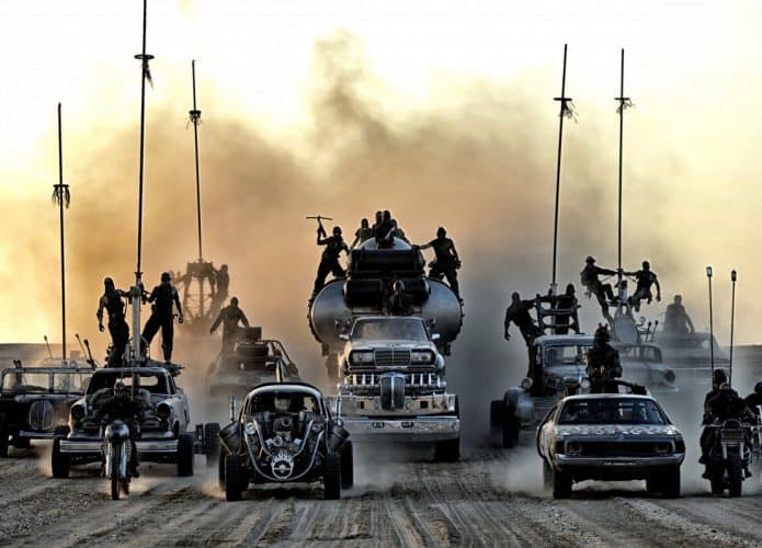 Carros de Mad Max Estrada da Fúria