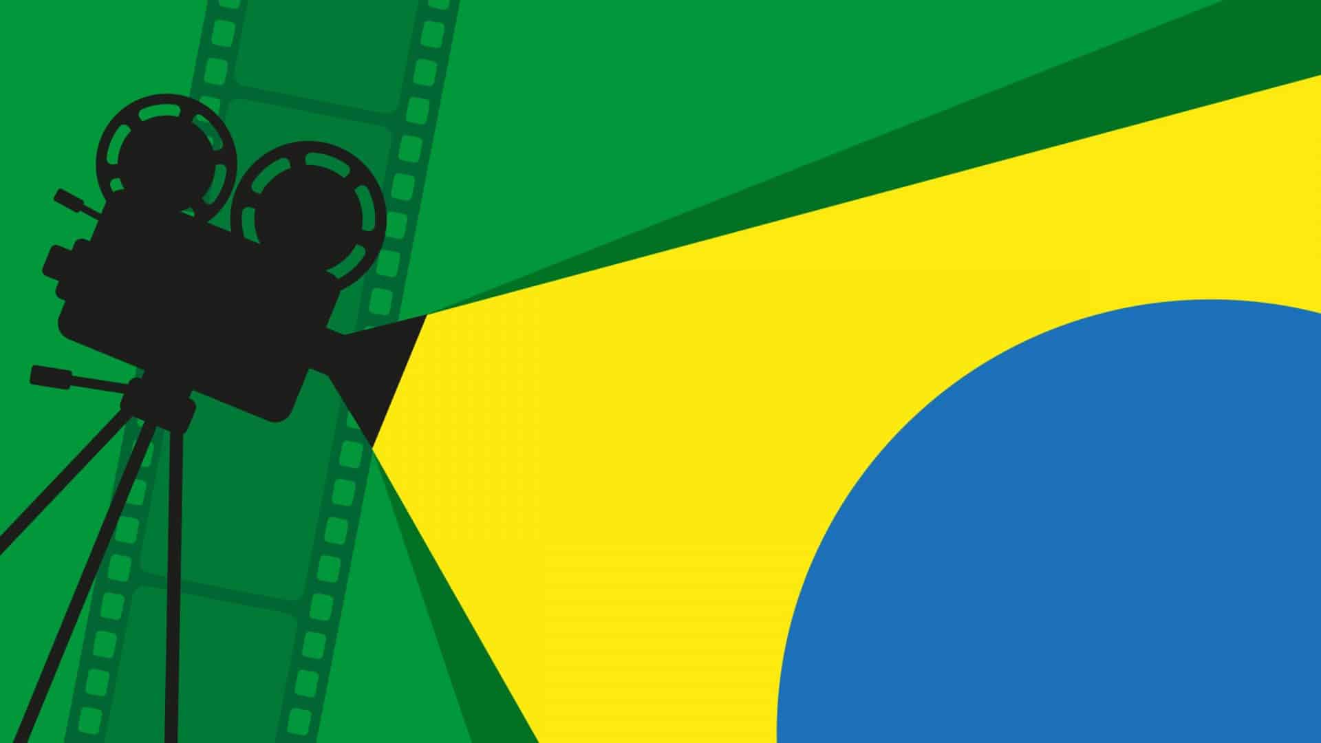 Ilustração representando o cinema nacional