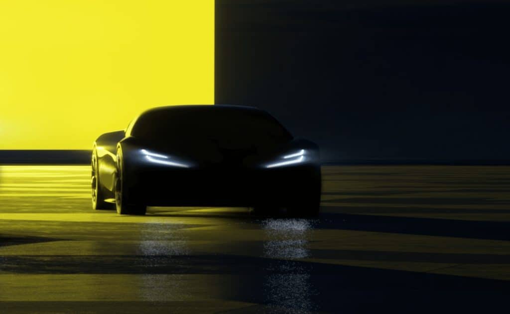 Um carro esportivo da Lotus que poderá chegar em 2026