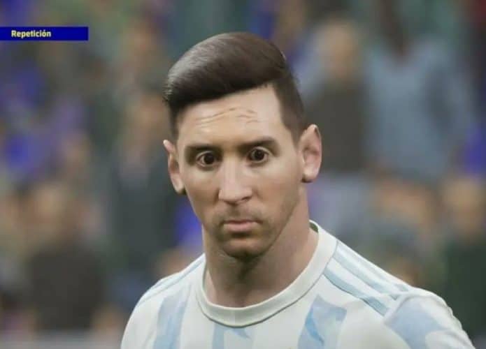 Messi no 'eFootball'