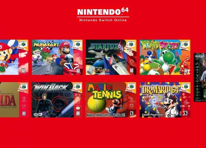Nintendo Switch Online terá jogos de Nintendo 64 e Mega Drive. Imagem: Divulgação