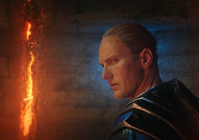 Patrick Wilson em Aquaman como O Mestre dos Oceanos