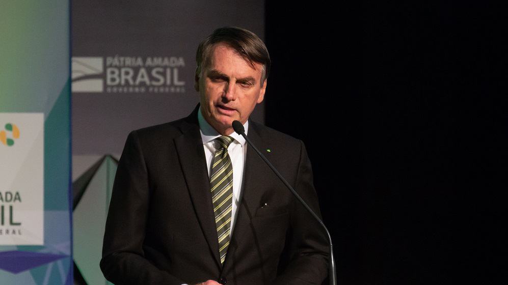 Presidente Jair Bolsonaro em evento