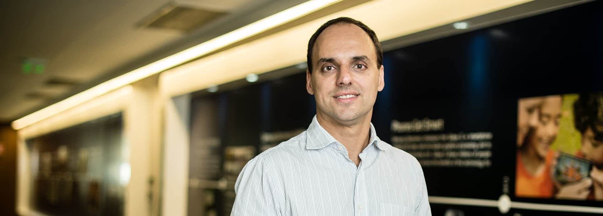 Renato Citrini, gerente sênior de produto da divisão de dispositivos móveis da Samsung
