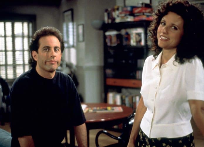 Foto do protagonista da série 'Seinfeld'