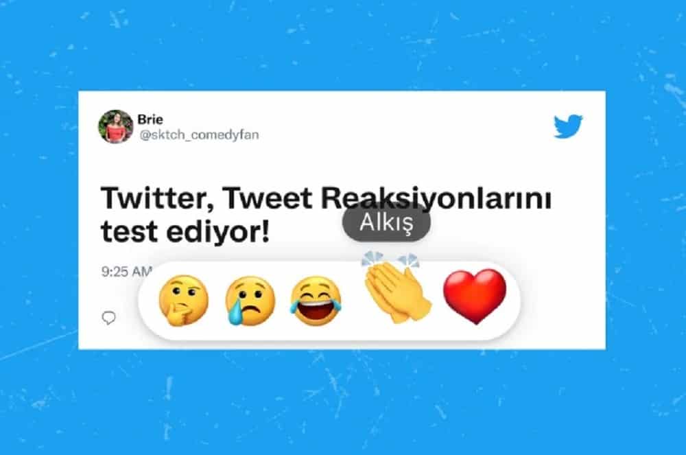 Twitter testa reações com emojis