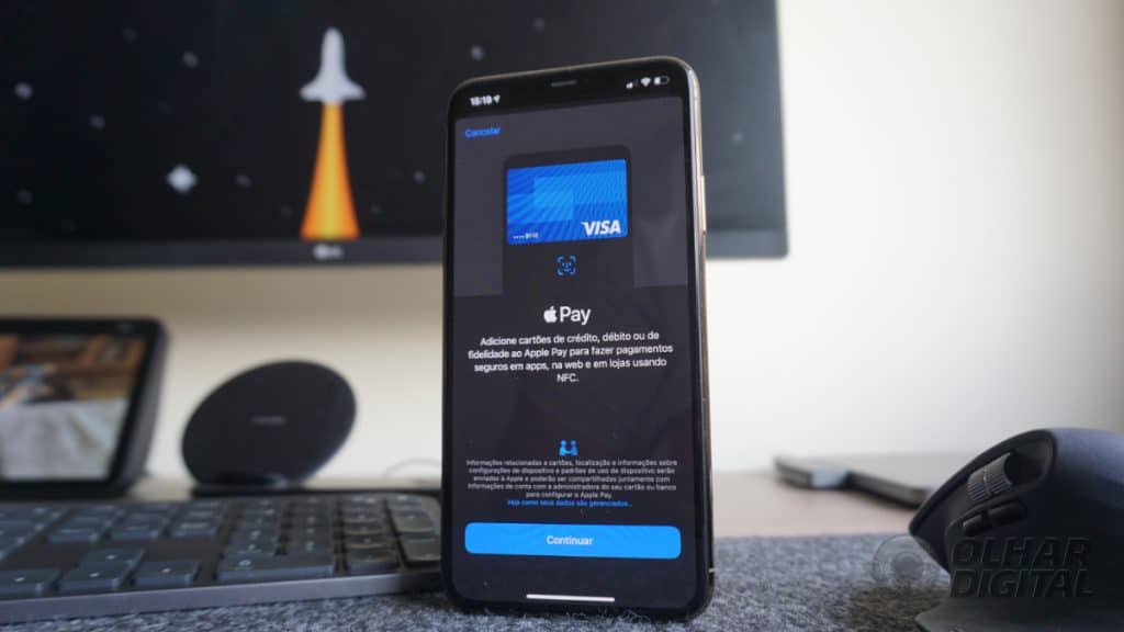 Apple Pay no iPhone (Imagem: André Fogaça/Olhar Digital)