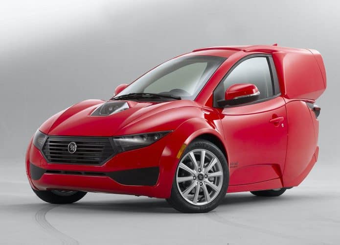 ElectraMeccanica Solo, microcarro em versão carga