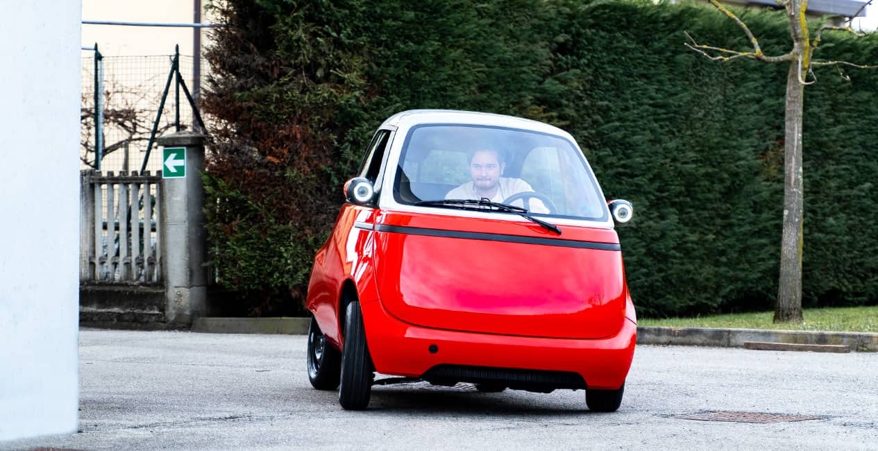 Microlino 2.0, o carrinho elétrico da Micro Mobility