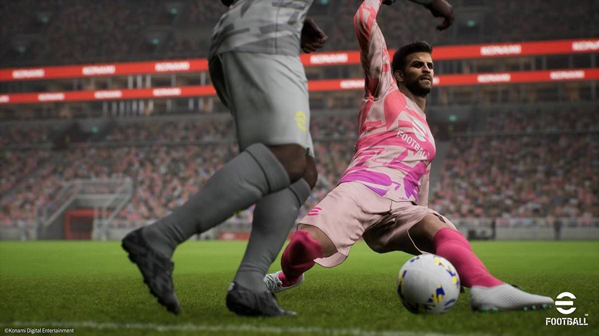 captura de tela do jogo efootball, da konami