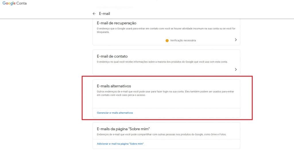 Entrar no Gmail com outro login maneira alternativa