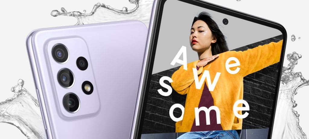 Galaxy A72 (Imagem: divulgação/Samsung)