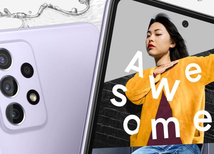 Galaxy A72 (Imagem: divulgação/Samsung)