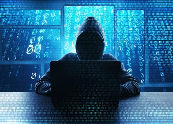 Imagem-conceito para vírus malware