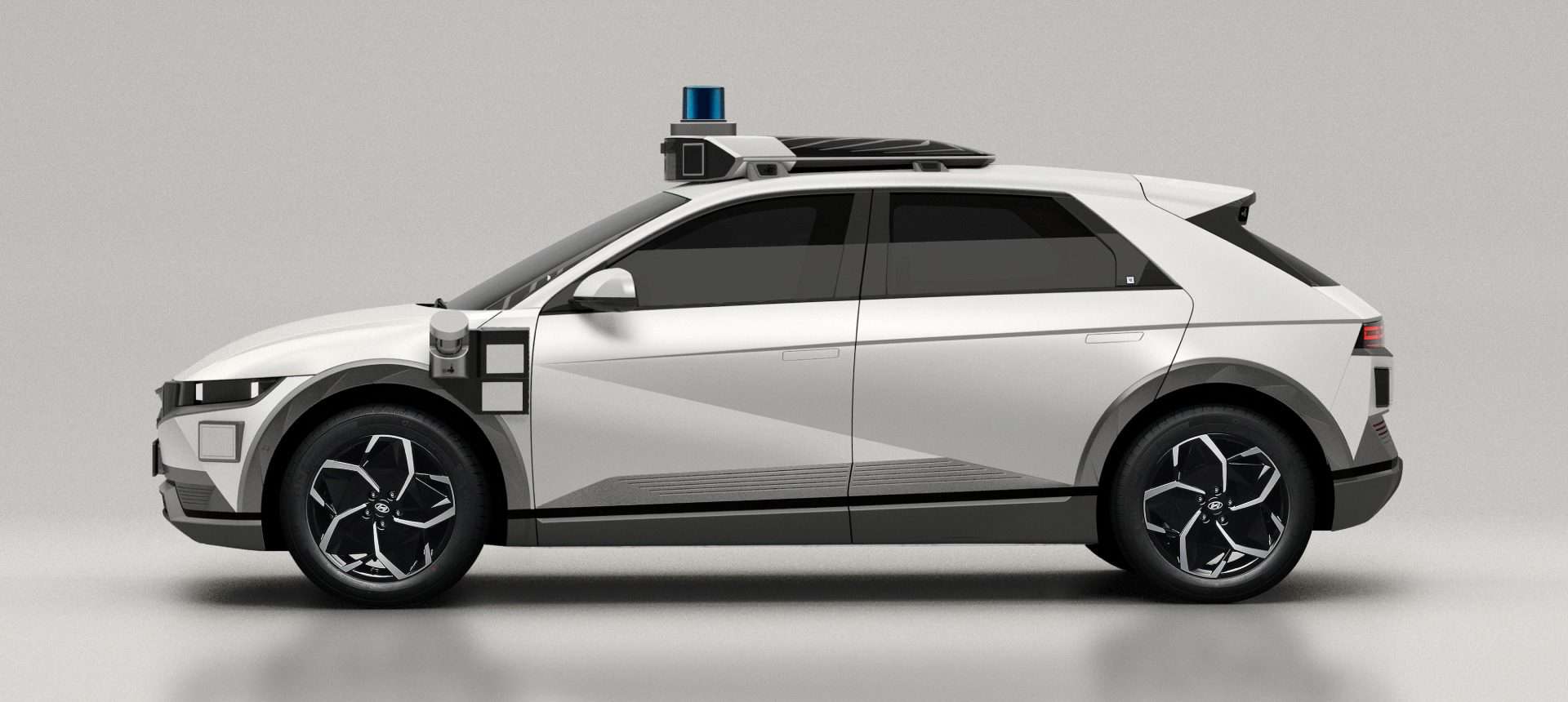 Ioniq 5, da Hyundai, que será o táxi autônomo da Lyft em 2023