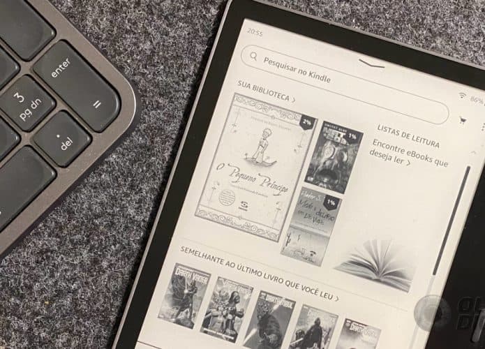 Kindle Oasis (Imagem: André Fogaça/Olhar Digital)