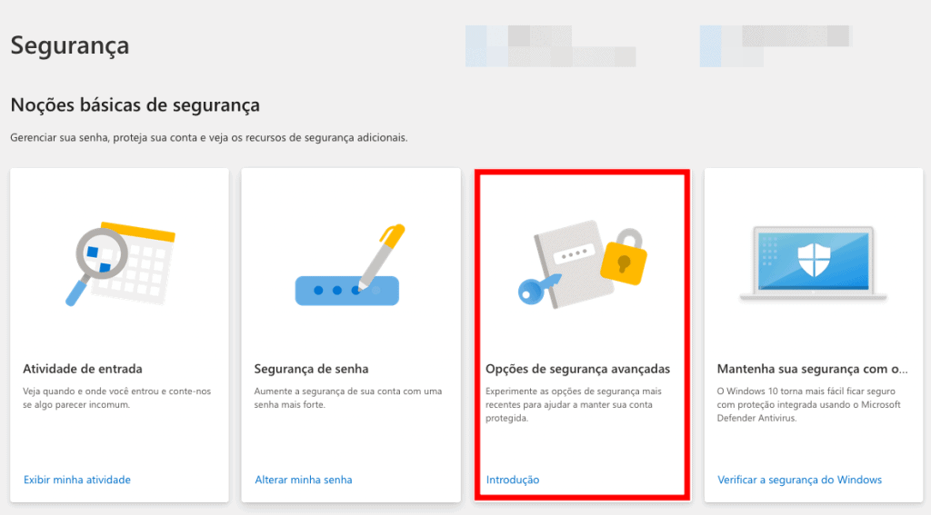 Como fazer login na conta Microsoft sem senha