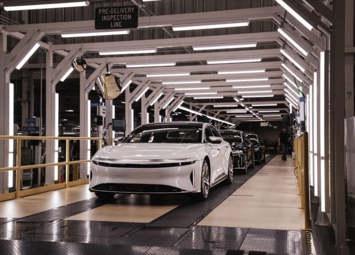 Lucid Air, primeiro sedã elétrico da Lucid Motors