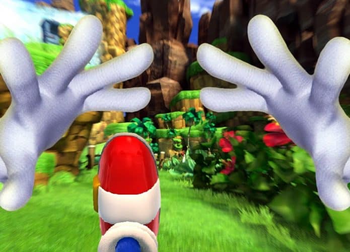 sonic primeira pessoa