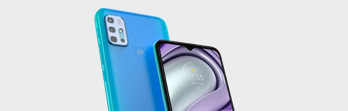 Motorola Moto E20 (Imagem: divulgação/Motorola)