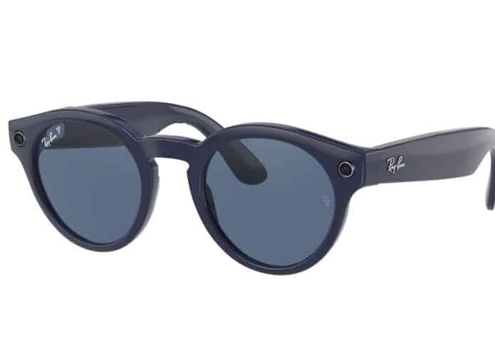 Óculos do Facebook em parceria com a Ray-Ban têm imagens vazadas antes do lançamento. Imagem: Ray-Ban